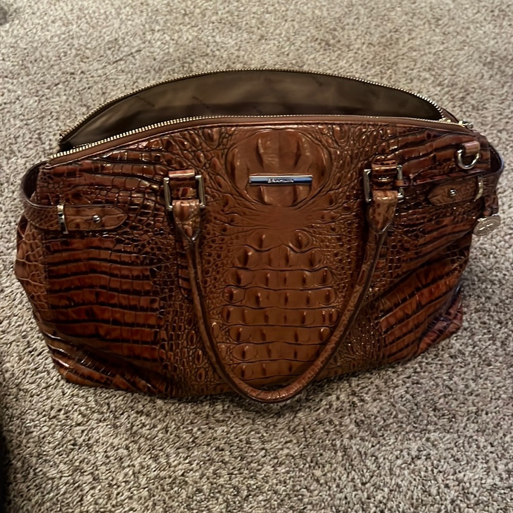 Brown Brahmin shoulder bag
